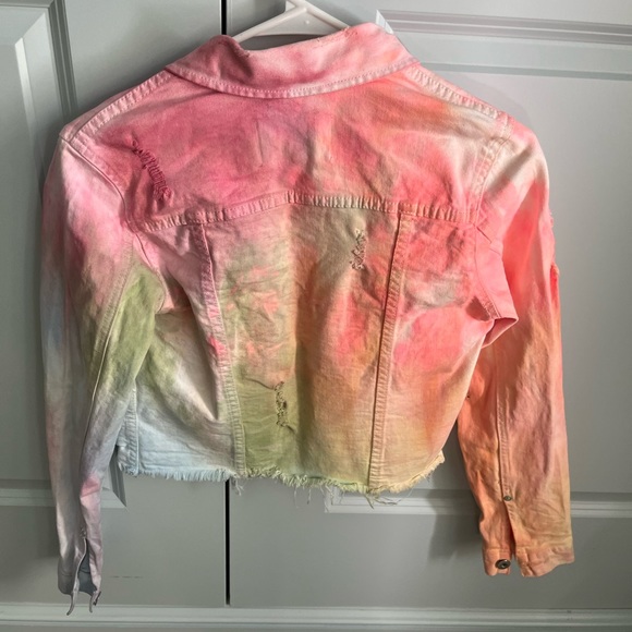 PISTOLA TIE-DYE JEAN JACKET - Picture 3 of 12
